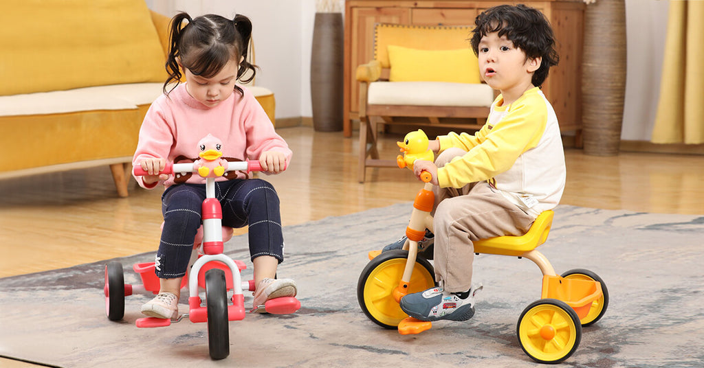 Tricycle for 1-3 Years Old with Storage Bin|Ride On Toys Gift For Baby
