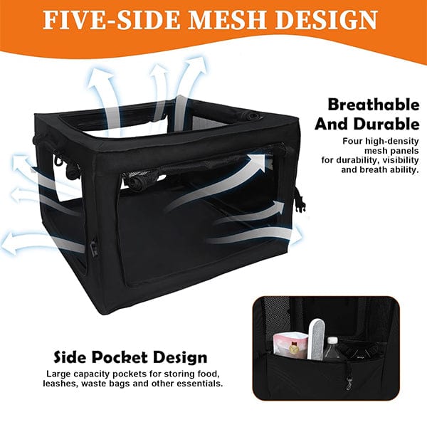 Wdmiya Dog Crates-Black