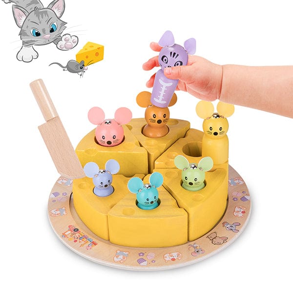 XIAPIA Baby toys Cheese Montessori Toys