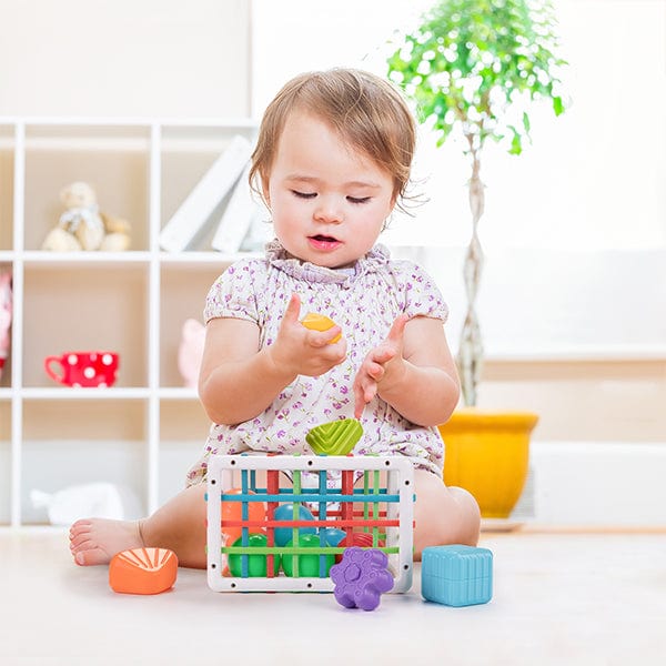 XIAPIA Blocks toys Sensory Bin Toy For 1 Year olds