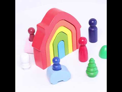 Rainbow blocks toy - Baby toys | XIAPIA
